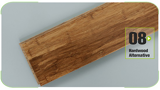 Carbonized Solid Strand Woven Bamboo Flooring