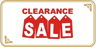 clearance sale