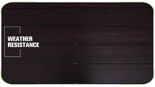 Flat Side Dark Carbonized Bamboo Decking