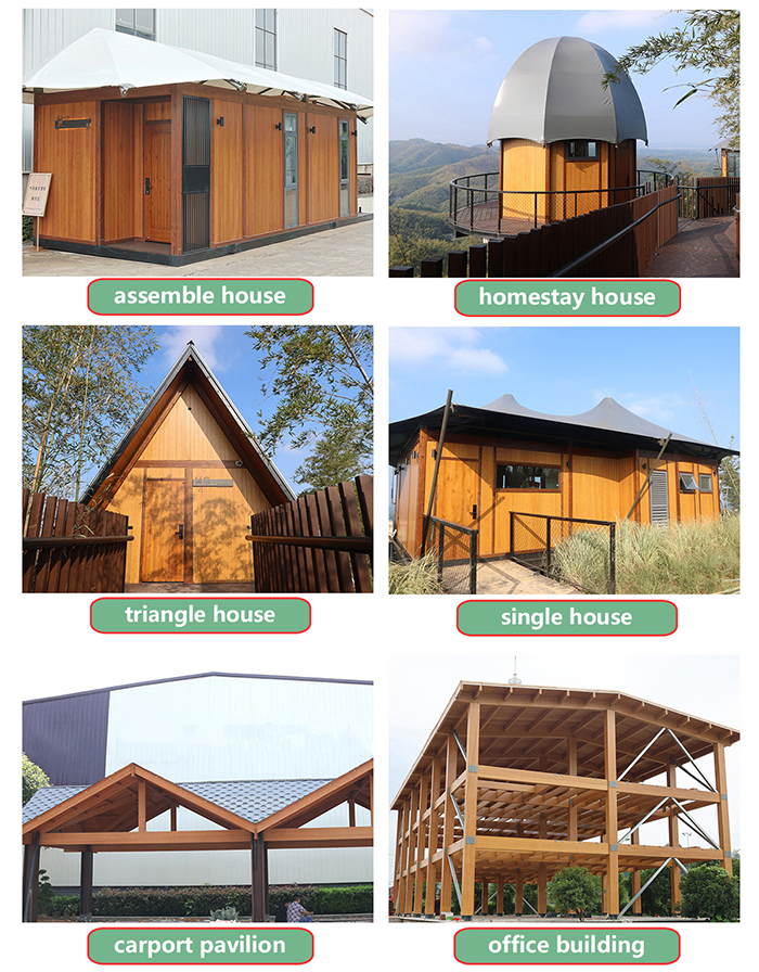Prefabricated Bamboo Building Prefabricated Bamboo Building