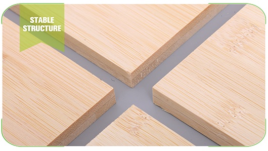 10mm Bamboo Panel Horizontal Natural 10mm Bamboo Panel