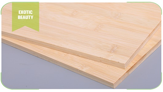 10mm Bamboo Panel Horizontal Natural 10mm Bamboo Panel