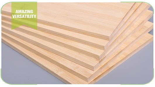 10mm Bamboo Panel Horizontal Natural 10mm Bamboo Panel