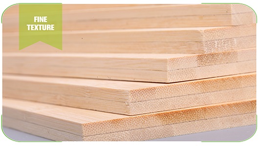 10mm Bamboo Panel Horizontal Natural 10mm Bamboo Panel