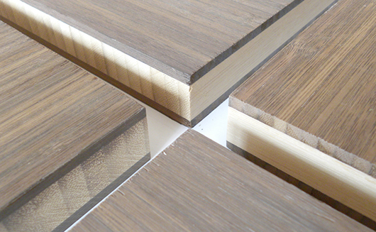 30mm Side Pressed Bamboo Panel Chocolate 30mm Bamboo Panel