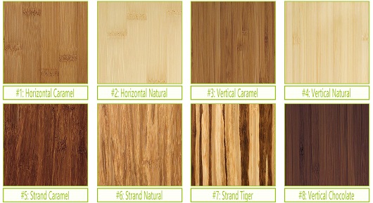 Bamboo Panel Colors Bamboo Panel Colors