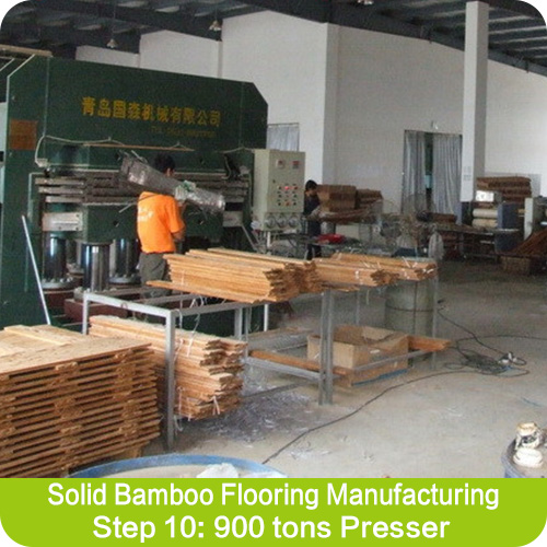 Bamboo Flooring in Press