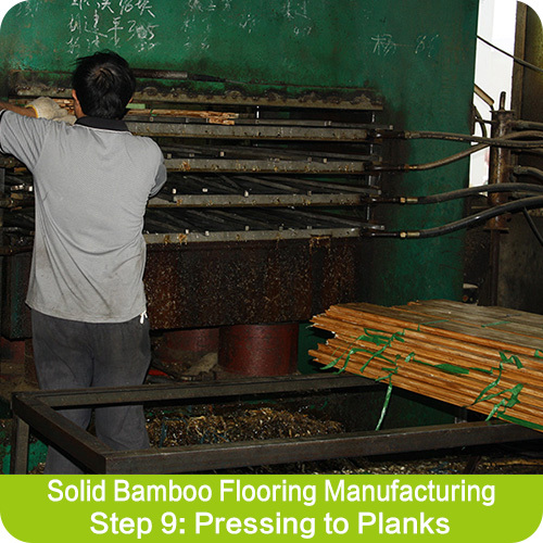 Bamboo Flooring in Press