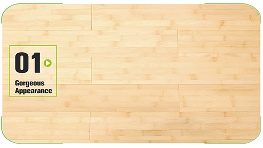 Natural Horizontal Solid Bamboo Flooring Natural Horizontal Solid Bamboo Flooring