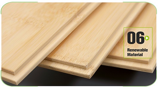 Natural Horizontal Solid Bamboo Flooring Natural Horizontal Solid Bamboo Flooring