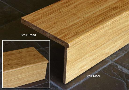 bamboo stair treads