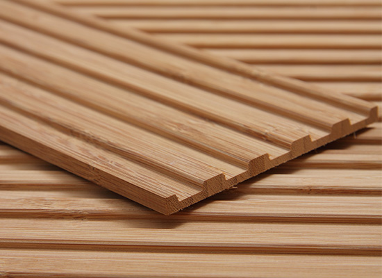 Wall Cladding Wide Groove bamboo wall panel