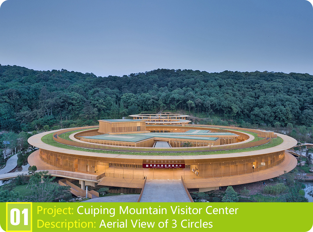 Bamboo Project: Cuiping Mountain Park Tourist Center