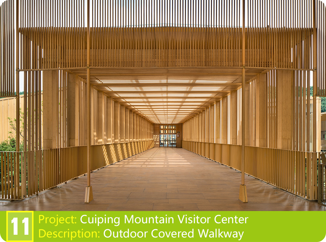 Bamboo Project: Cuiping Mountain Park Tourist Center
